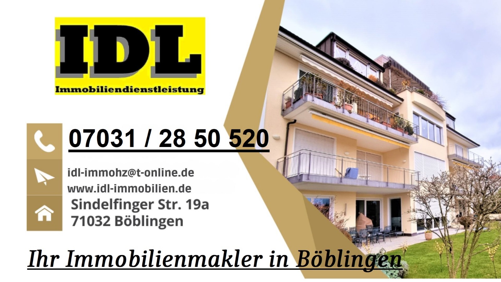 IDL Immobilien Logo
